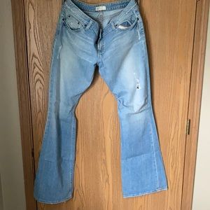 Women's Buckle BKE: "STAR STRETCH" Flare Jeans